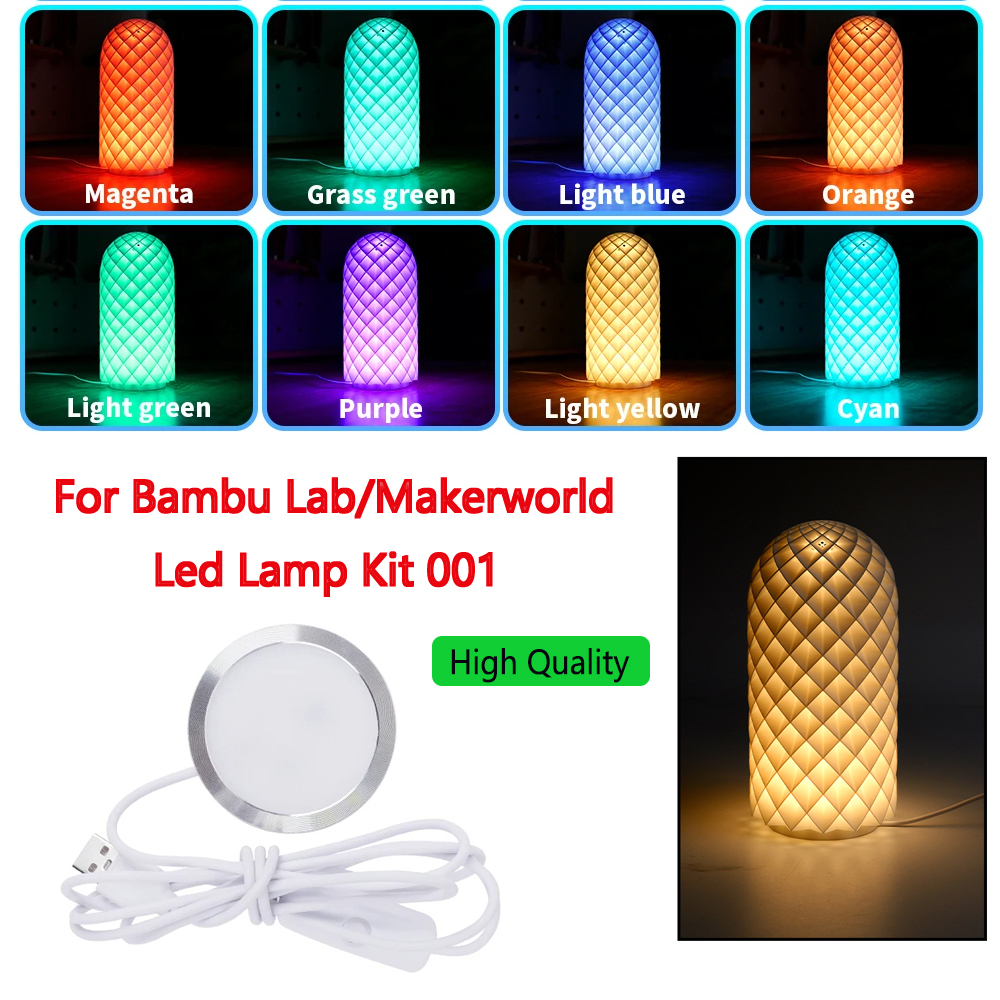 Dla Bambu Lab Regulowany zestaw oświetlenia Led Light Hardware Bambulab Light Kit 001 Led Light Parts Diy Model 3d printer accessories