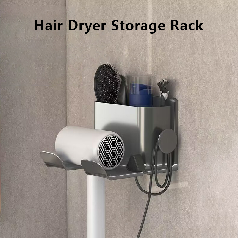 Neuer Haartrockner halter Haar glätter stehen nagel freie Regale für Wandraum Badezimmer Lager regal Regal Bad zubehör