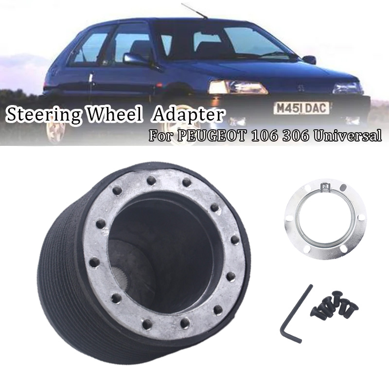 Kit Boss adaptador de liberación rápida para bujes de volante, para Peugeot 106 306, Citroen Saxo, Citroen AX 90 91 97 98