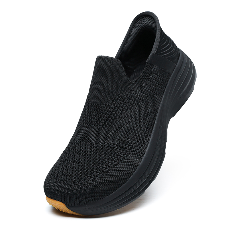2026 Neue Slip-On Wanderschuhe für Herren Atmungsaktiv Weiche Sohle Bequeme Freizeitschuhe