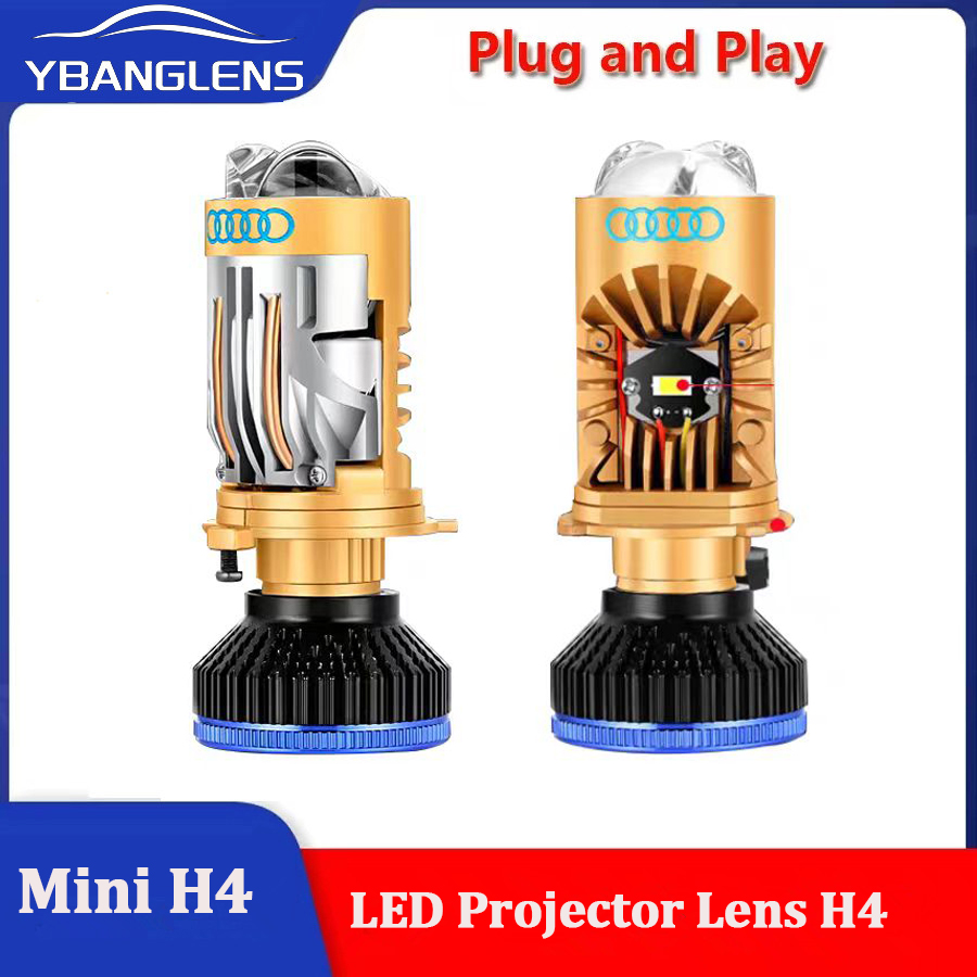 180W Bi LED H4 Reflektor Mini Projektor Soczewkowy 30000LM Automatyczna Lampa Światła Drogowe Żarówka Canbus Do Samochodów Motocykli LHD T8pro