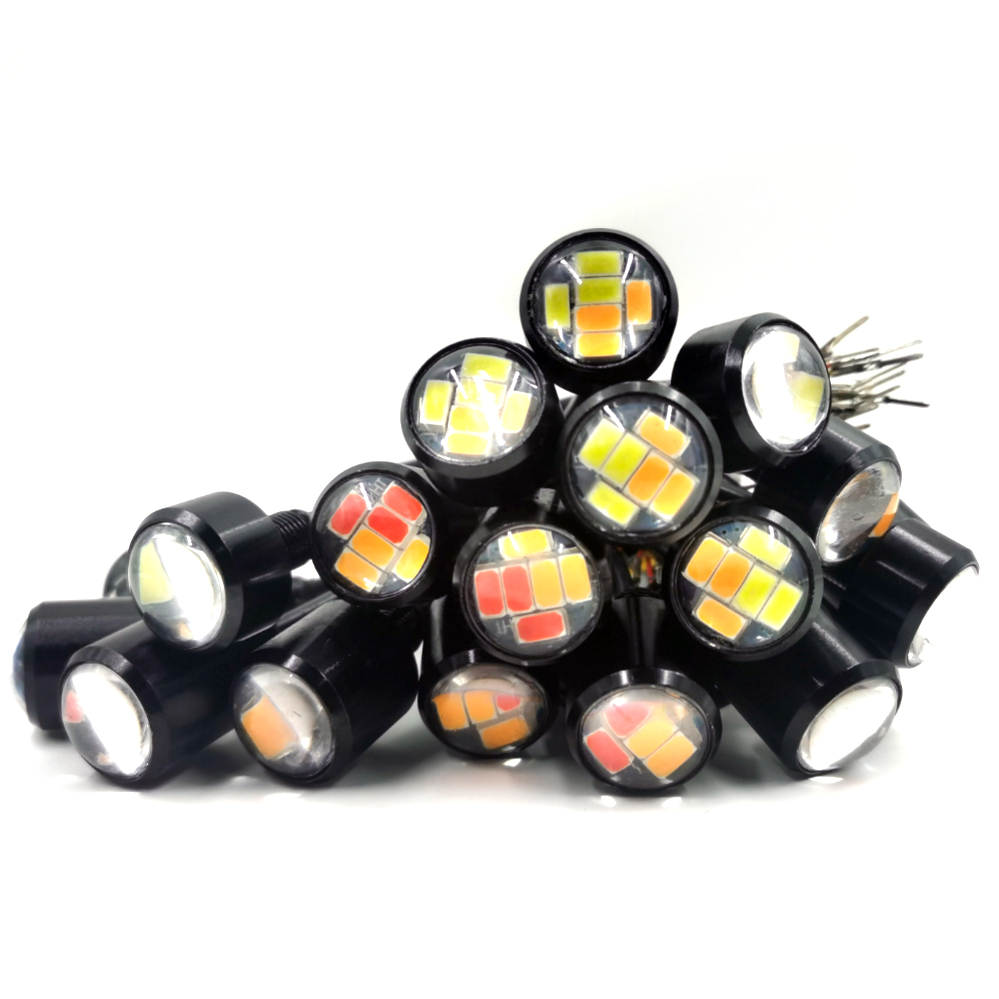Vsett หลอดไฟ LED ด้านหน้าและด้านหลังสำหรับ vsett 8 8 + อะไหล่โคมไฟดาดฟ้า skuter listrik
