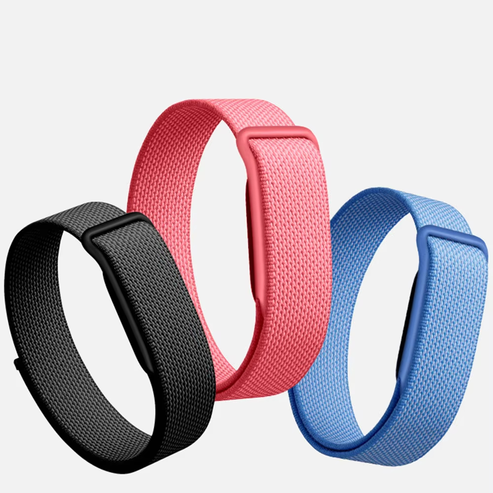 Neues Sport Nylon Geflochtenes Uhrenarmband für Google Fitbit Air Loop Armband Atmungsaktives Band Handgelenksband
