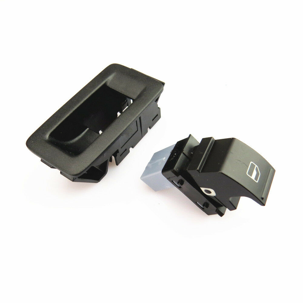 Power Window Switch and Frame Decorative Bracket Kit Compatible with Jetta Golf 5 MK6 Tiguan Touran Touareg Passat B6 Amarok Sha