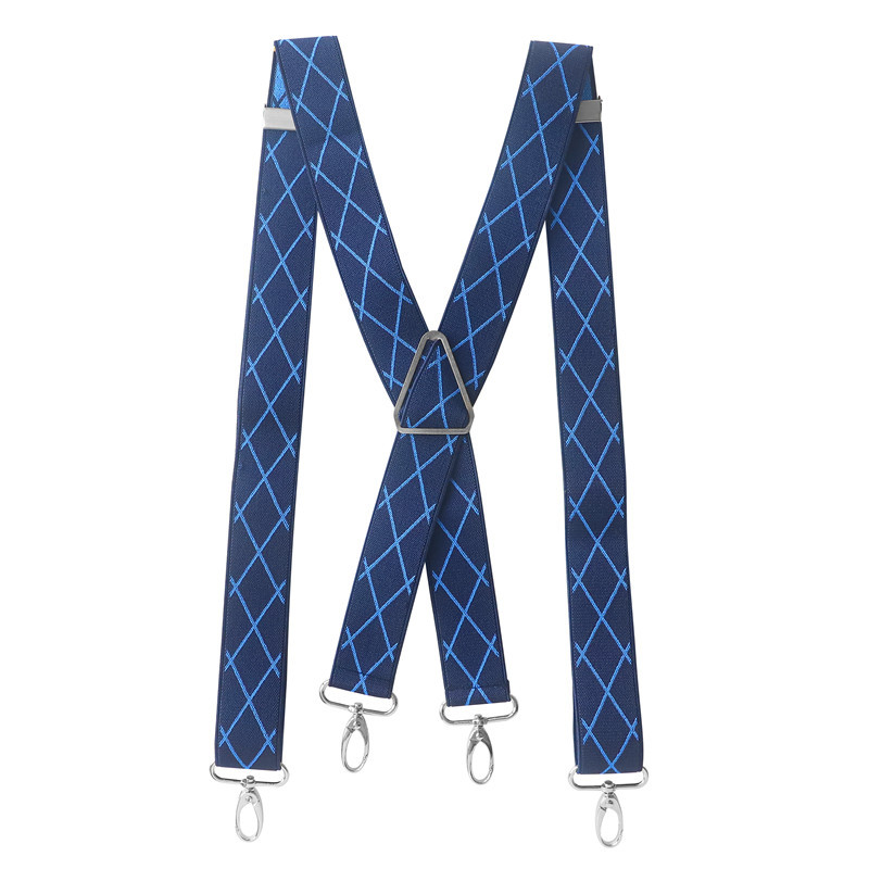 X Back 120Cm Szelki Mężczyźni 3.5cm Szerokość Na Dłuższe Długie Spodnie Haczyki Szelki Dla Dorosłych Kobiety Koszula Poliester Elastyczne Wysokie Szelki