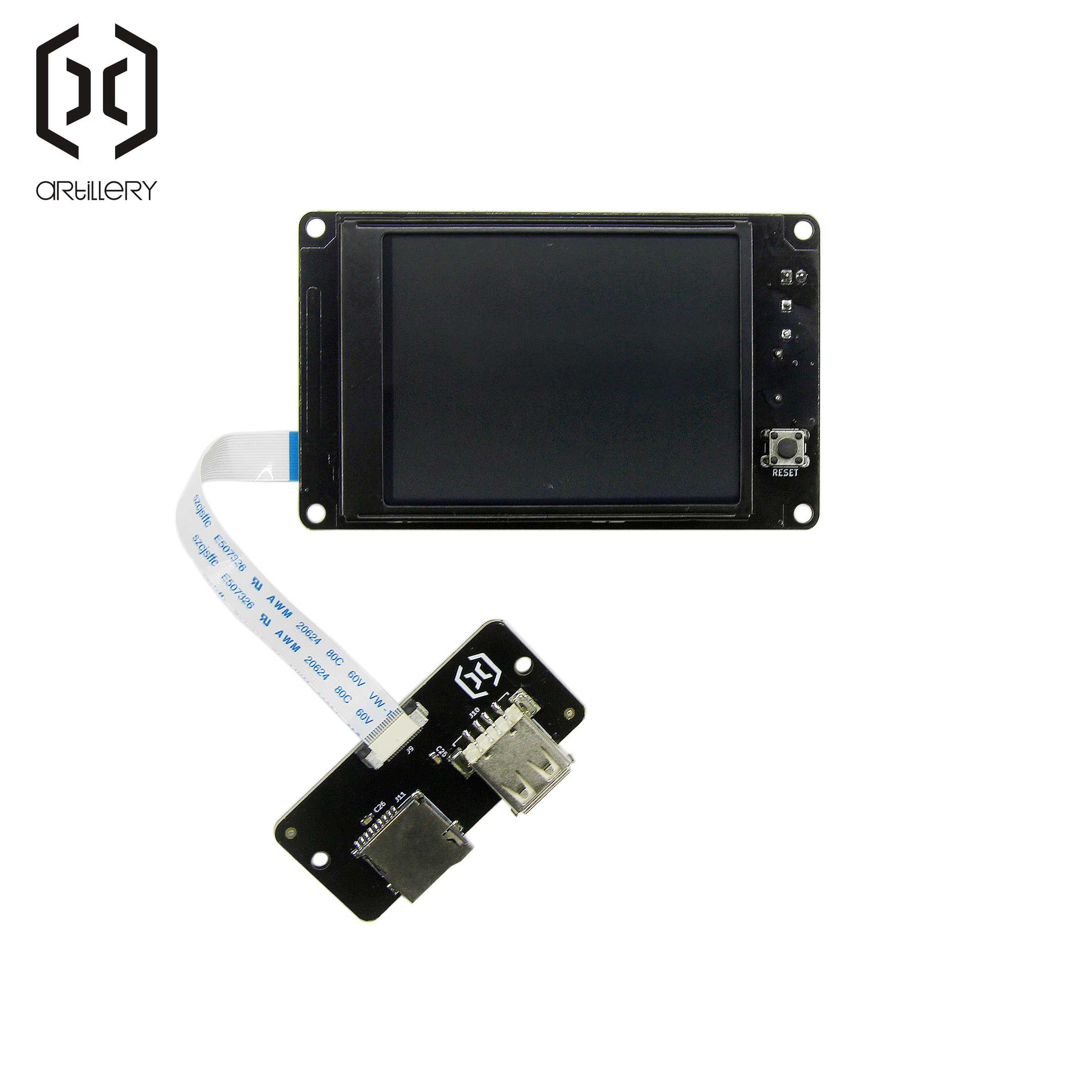 Imprimante 3D d'artillerie Sidewinder X2 et écran LCD Genius Pro et composants de carte TFT