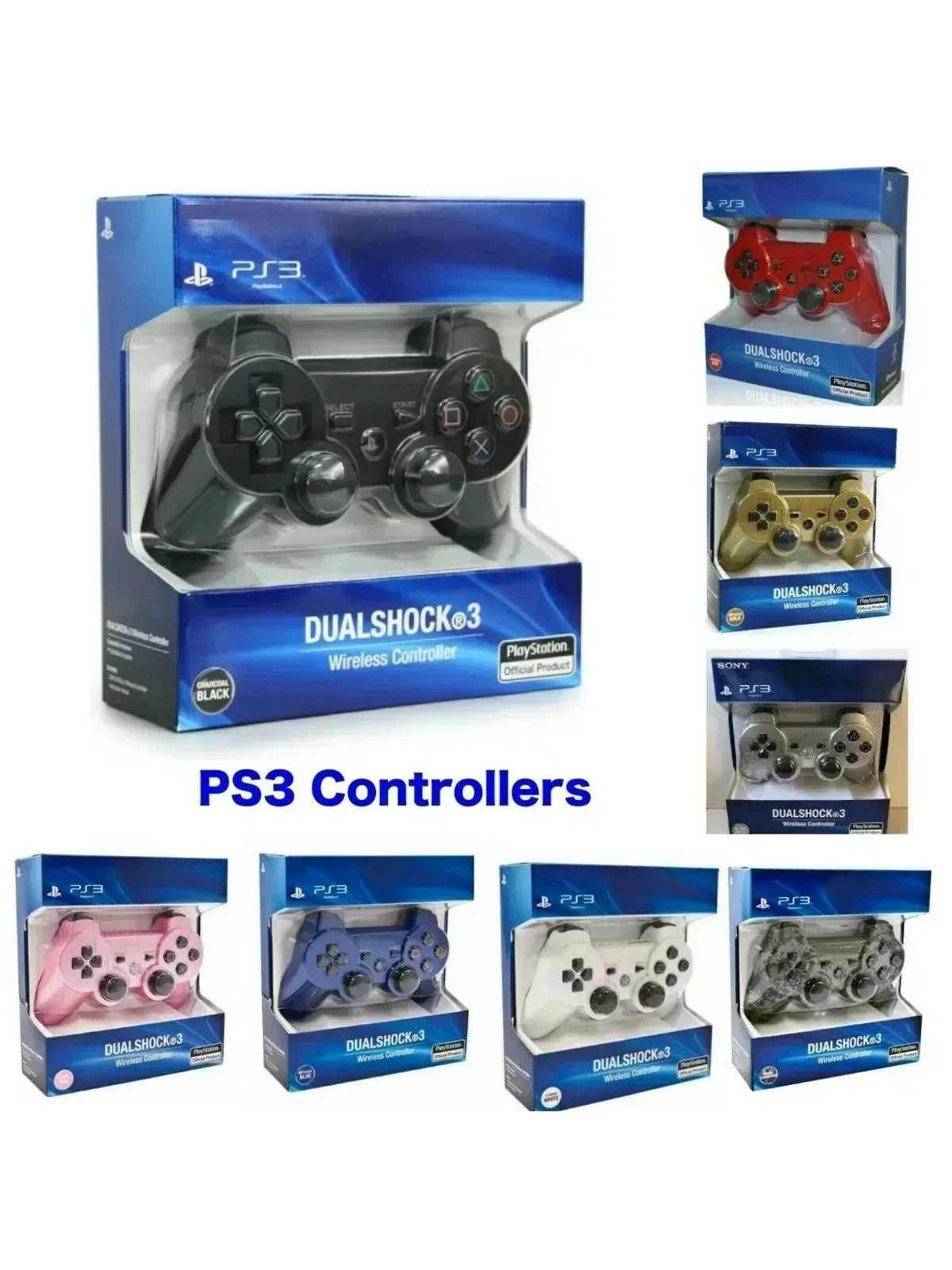 Беспроводной Bluetooth-геймпад Sony PS3, джойстик для игровой консоли, пульт дистанционного управления, геймпады для Playstation 3