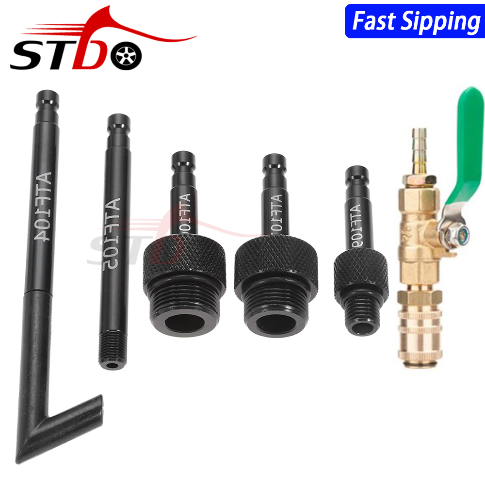 Adaptador de llenado de aceite fluido automático de transmisión para VW Audi 09G 01J 722,9 CVT DSG ATF Benz 722,9 adaptador de aleación de aluminio