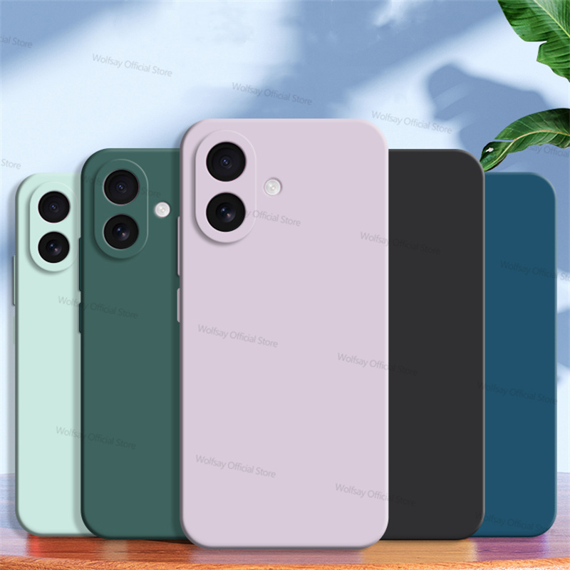 Per iPhone 17 Custodia per Apple iPhone 17 Cover Paraurti Cover protettiva in silicone liquido antiurto TPU di lusso per iPhone 17