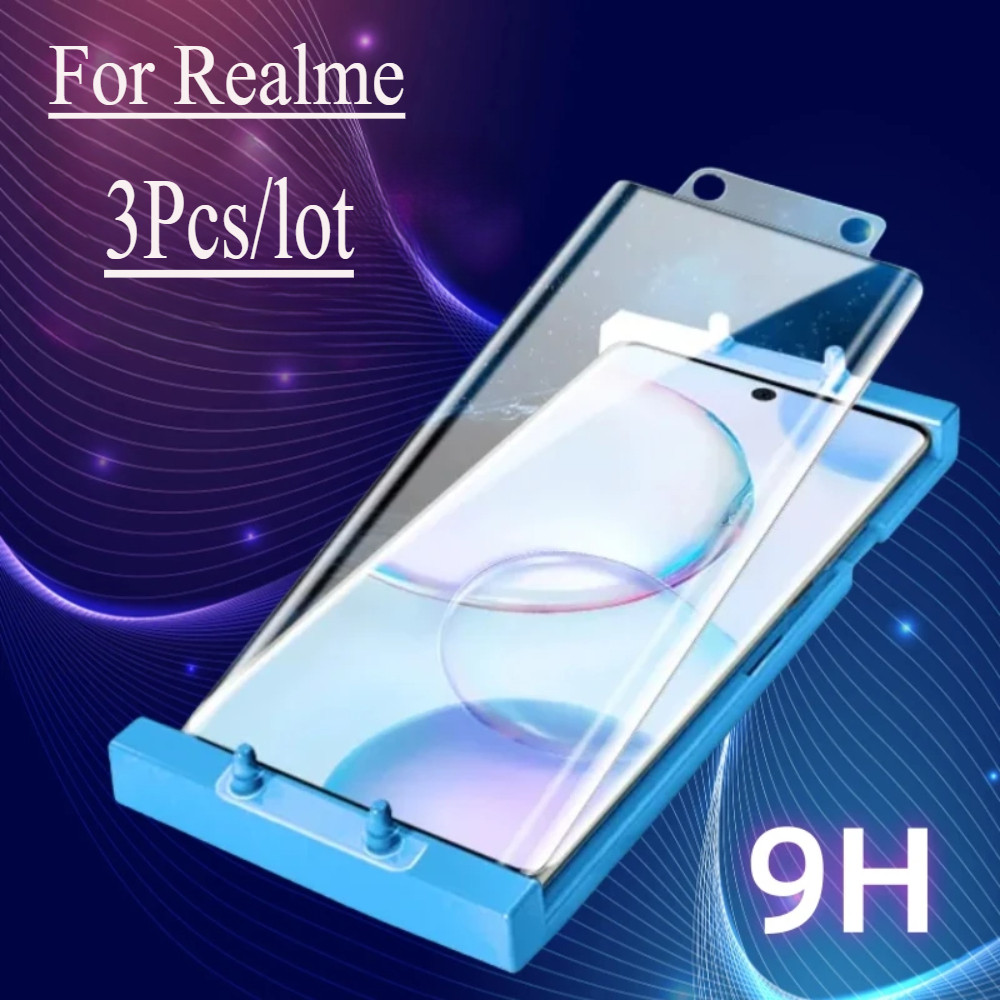 3 шт. керамическая пленка для Realme GT7 Pro GT 6 T Neo6 SE GT5 Pro взрывозащищенная защитная пленка для экрана с установочным комплектом