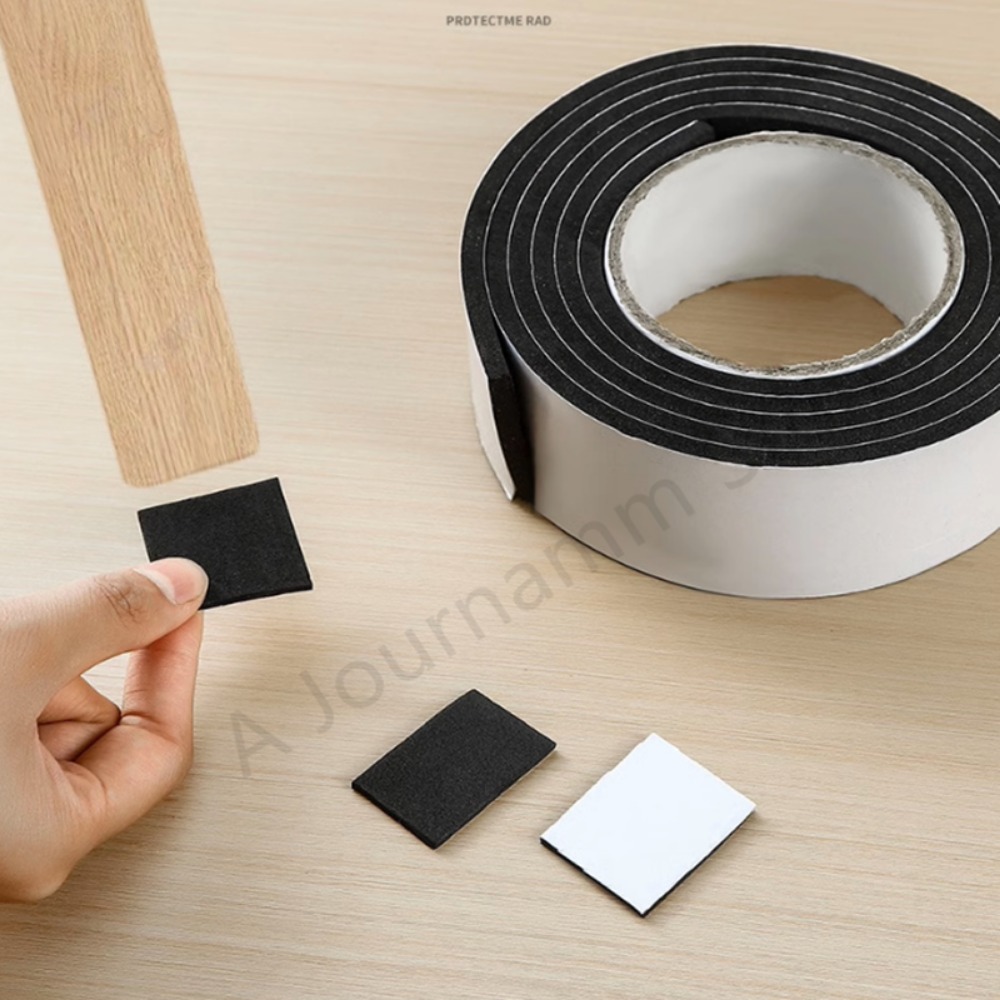 Rouleau de meubles en feutre antidérapant, couverture de pieds de Table et de chaise, tampons autocollants, bande coulissante auto-adhésive pour protection de sol de canapé