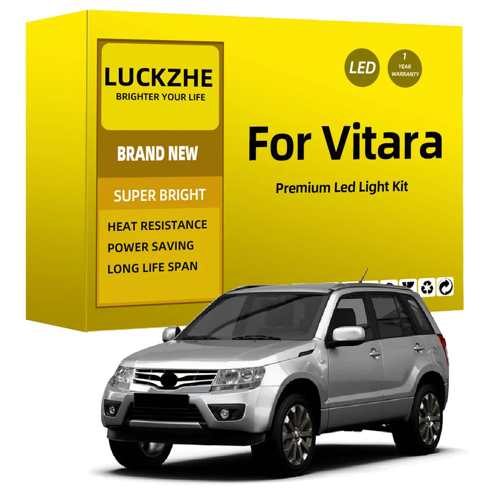 Лампы Canbus для Suzuki Vitara, для Grand Vitara 1999-2015 2016 2017 2018 2019