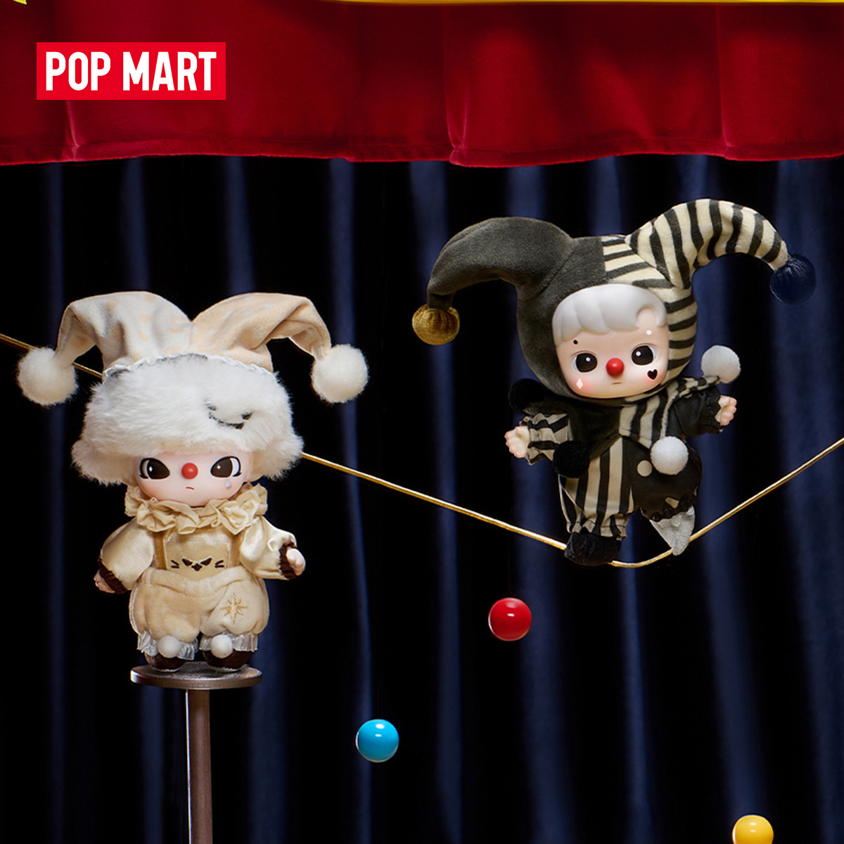 POP MART Серия WHY SO SERIOUS - Виниловый плюшевый брелок-подвеска, таинственная коробка (слепая коробка), 1 шт./8 шт.