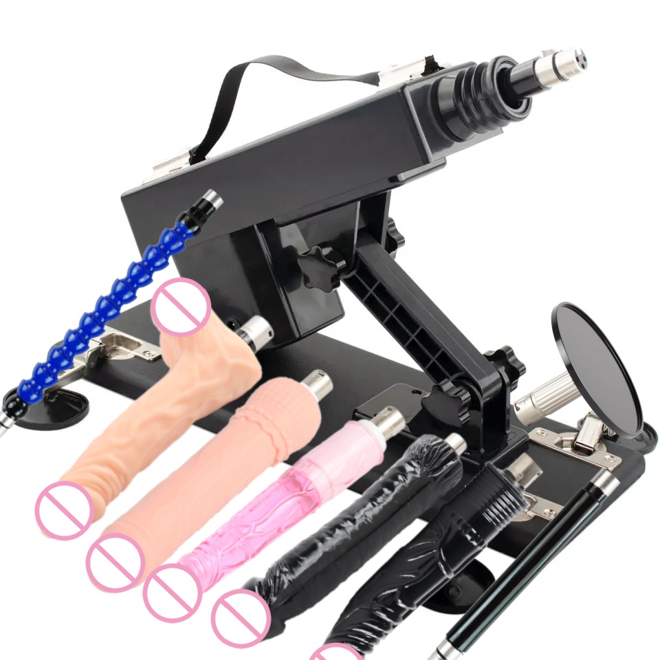 BIG SALE FREDORCH Adjustable 3XLR Sex Machine for Women and Man Love Machine with Vibrator Thrusting Machine Accessory Sex Toys