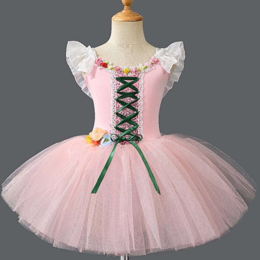 Abiti per Bambini Costume da Principessa per Spettacoli Abbigliamento per Bambini Elegante Tutù da Ballo Leotard per Ragazze Vestito da Danza
