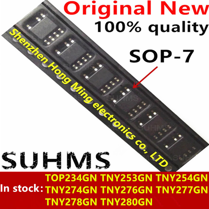 (10 piezas) 100% nuevo TOP234GN TNY253GN TNY254GN TNY274GN TNY276GN TNY277GN TNY278GN TNY280GN sop7