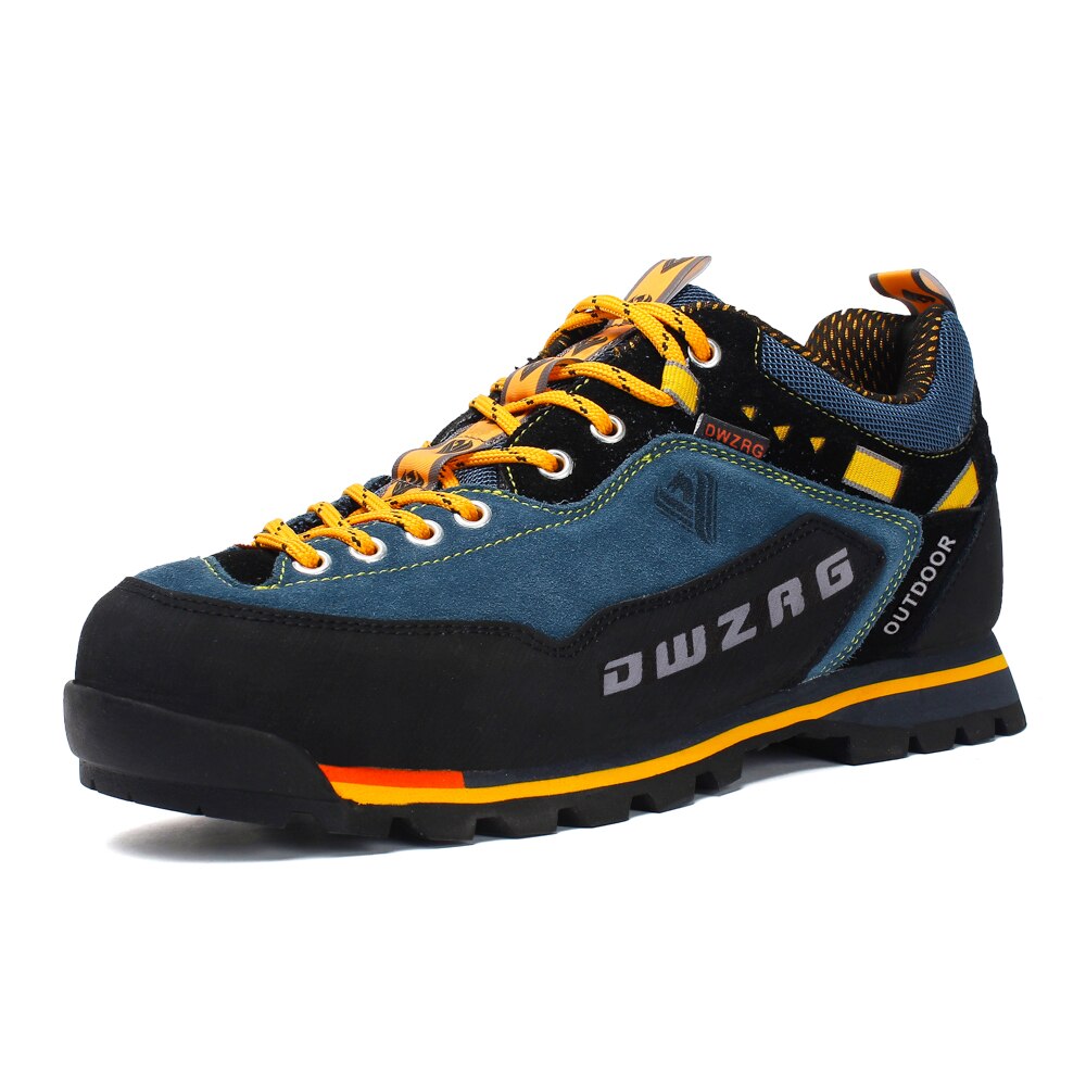 Scarpe da trekking impermeabili alla moda Scarpe da arrampicata da uomo Scarpe da ginnastica stringate casual alla moda anti-collisione