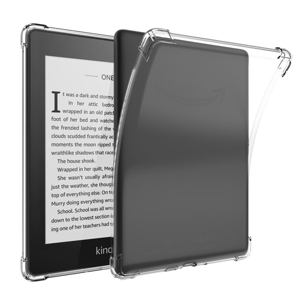 Funda protectora para Kindle Paperwhite 2021 de 11.ª generación, 6,8 pulgadas, con cuatro bolsas de aire en las esquinas, carcasa transparente y suave.