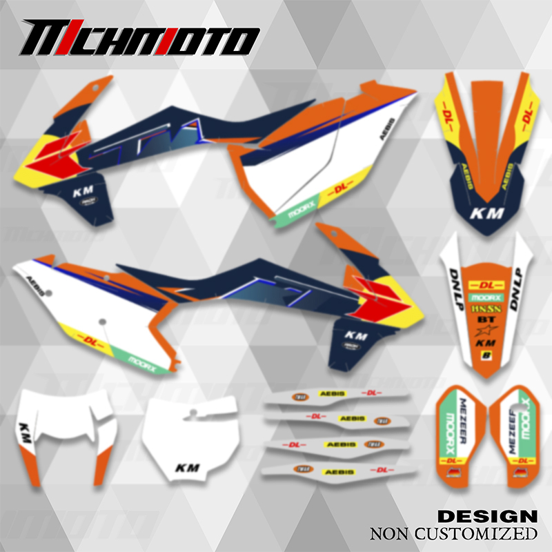MCHMFG для KTM 125 250 300 350 450 SX SXF 2011-2025 EXC XCW 2012-2026 мотоциклетные графические фоны, наклейки, наборы наклеек