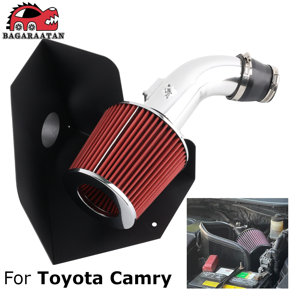 Kit Pelindung Panas Filter Pipa Masuk Udara Dingin 2,4L untuk Toyota Camry Ce Le Se Xle 07-09 Suku Cadang Sistem Asupan Udara