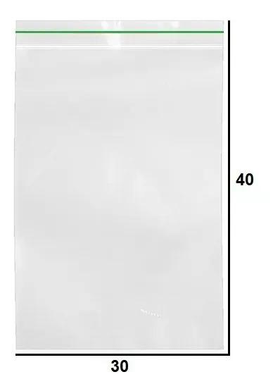 PLASTIC BAG ZIP N11 30X40CM 50UN VABENE
