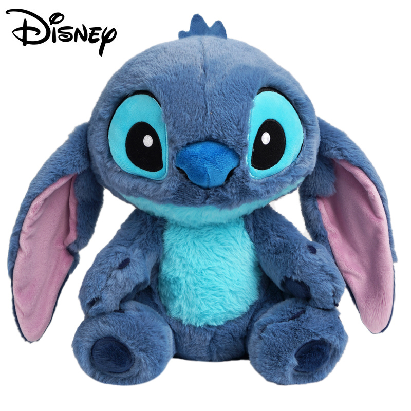 Oryginalna pluszowa zabawka Disney Stitch 25-30CM Anime Lilo & Stitch Wypchane zabawki Kawaii Cartoon Śliczna poduszka Lalka Zabawki Prezent urodzinowy dla dzieci