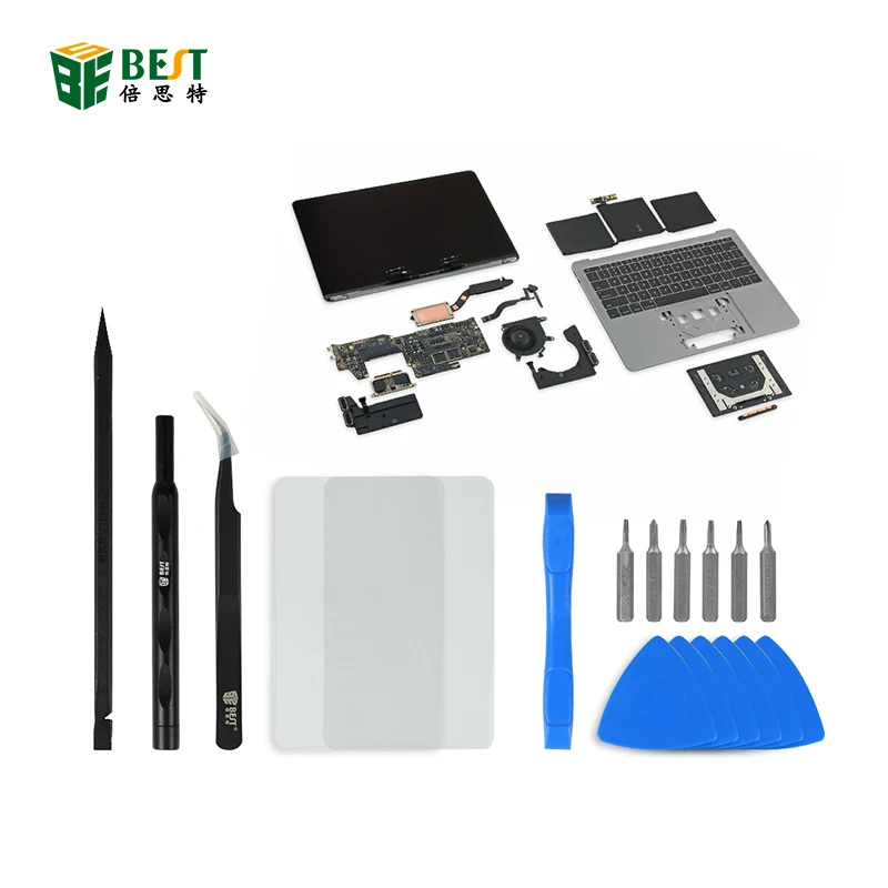 Set Alat Reparasi Obeng Elektronik Bongkar Pasang Multifungsi 18 In 1 TERBAIK UNTUK Notebook MacBook Pro/Air
