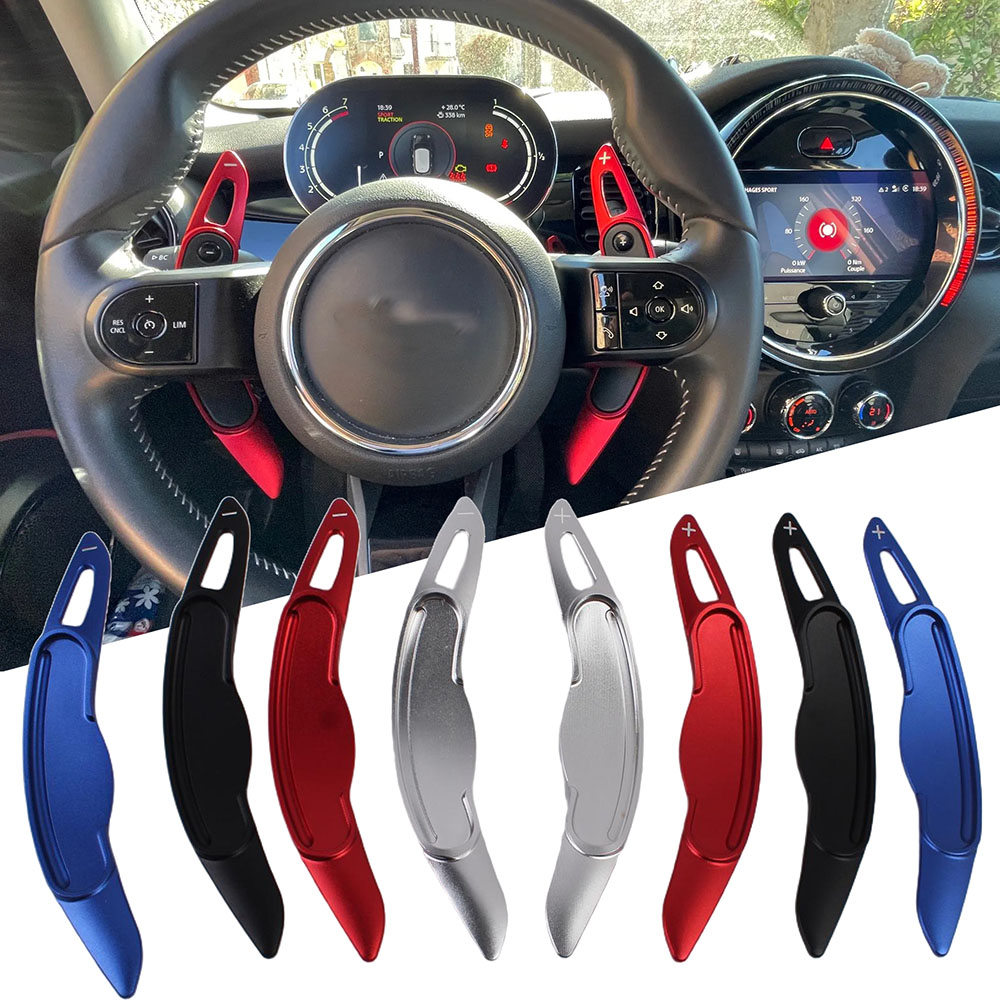 Shift Paddles For MINI MK3 F54 F55 F56 F57 F60 Cooper S ONE JCW CLUBMAN aluminum alloy Car Steering Wheel DSG Paddle Extension