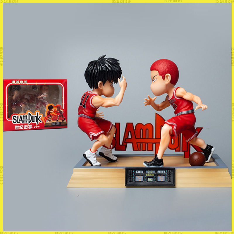 ฟิกเกอร์อนิเมะ SLAM DUNK ซากุรางิ ฮานามิจิ รุคาวะ คาเอเดะ รุ่น GK Century High Five Q เวอร์ชั่น PVC ของสะสม ของขวัญสำหรับเด็กผู้ชาย