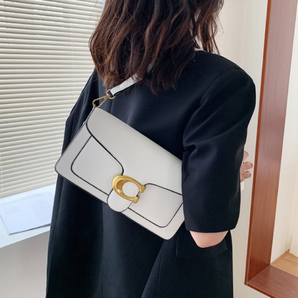 Borsa a Tracolla Piccola Quadrata con Doppio Cinturino – Elegante Borsa a Spalla da Donna