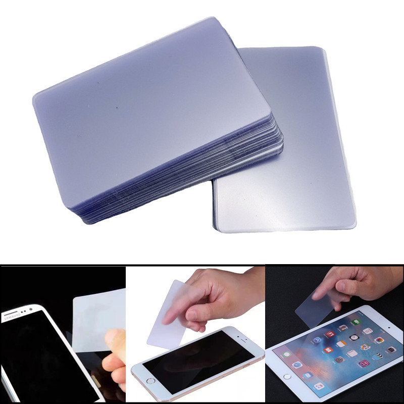 10/20 Stück Plastikkarten-Hebel-Öffnungsschaber für iPhone iPad Samsung Handy-Reparaturwerkzeuge