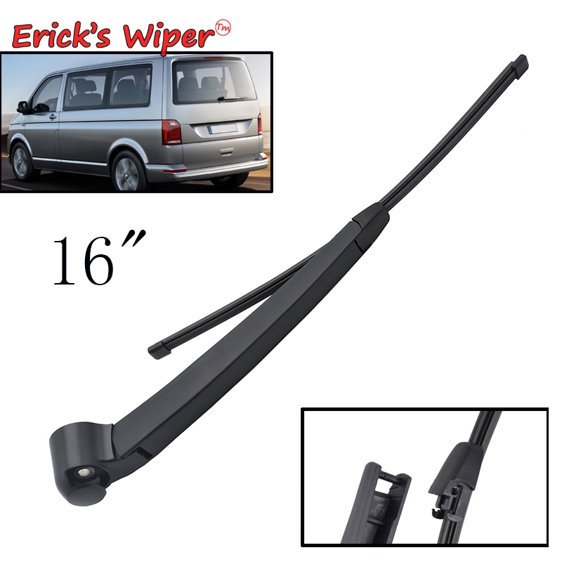 Zestaw ramion wycieraczek Erick's do VW Multivan T5 7H 2003 - 2009 Szczotka przeciwdeszczowa szyby przedniej szyby tylnej szyby