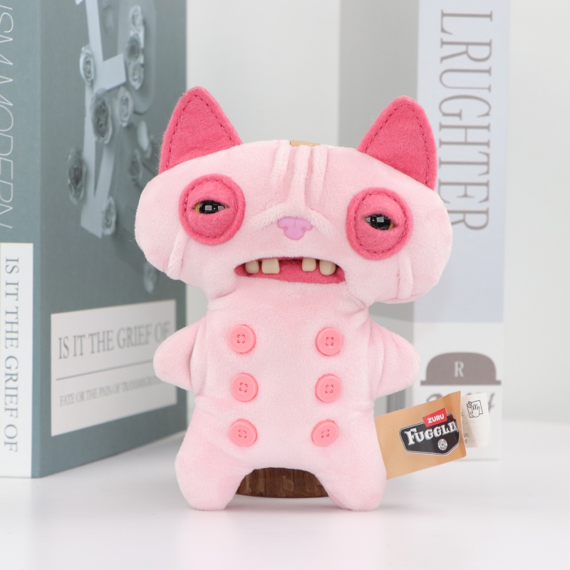 Oryginalne pluszowe breloczki Fuggler, zabawki Fugglers, zawieszki Fugg Alley Cat, pluszaki, breloczki Fugg UNGGETS, pluszowe lalki, prezenty.