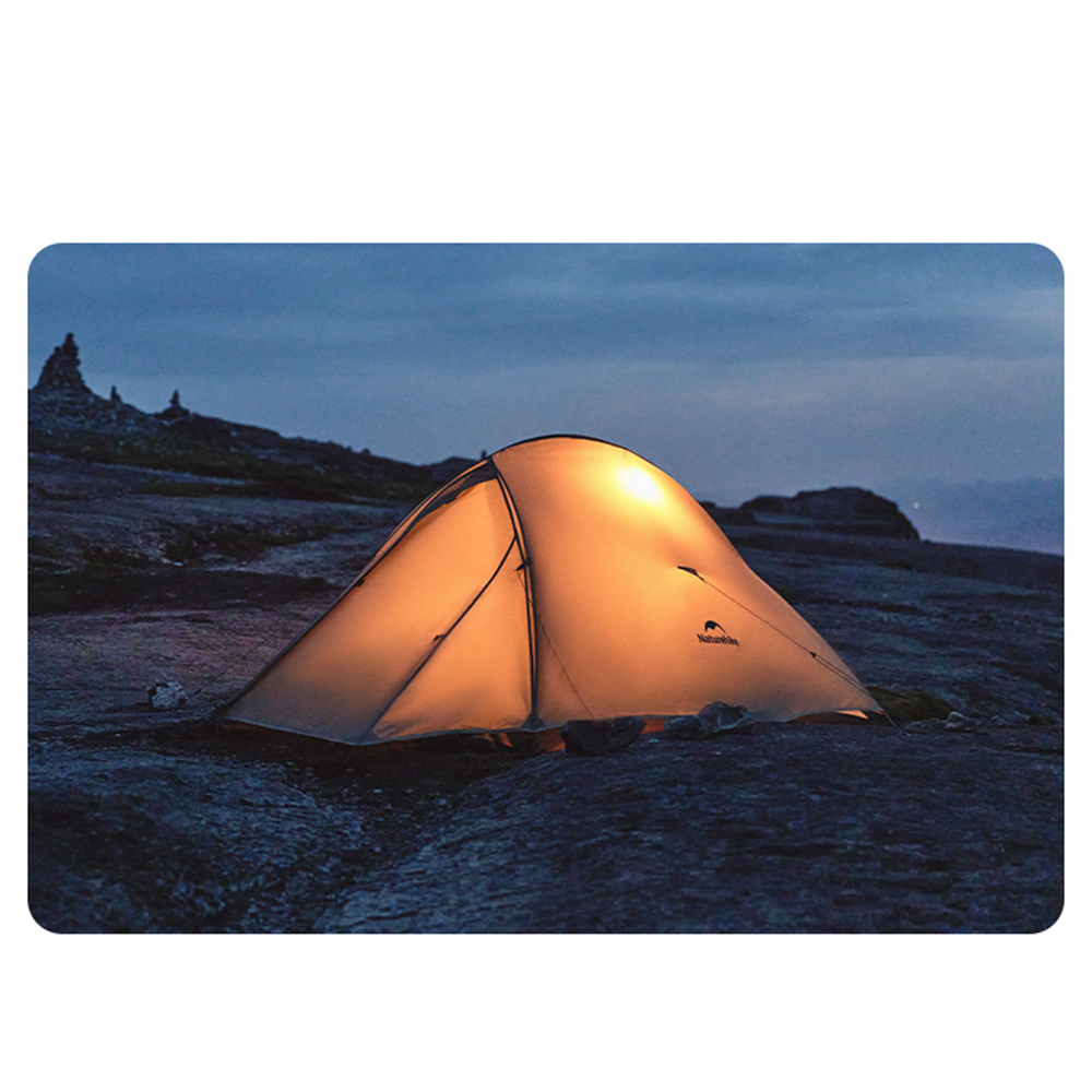 Namiot Naturehike Cloud Up Pro dla 2 osób, ultralekki, wodoodporny namiot kempingowy do użytku na zewnątrz, wolnostojący namiot turystyczny do wędrówek z plecakiem.