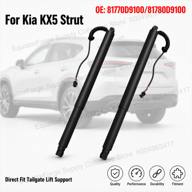 ชุดยกฝาท้ายไฟฟ้าคุณภาพพรีเมียมสำหรับ Kia KX5 ติดตั้งง่าย ทนทาน เข้ากันได้พอดี OE:81770D9100/81780D9100
