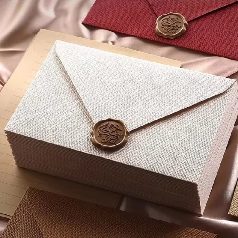 10pcs Window Envelopes for Letters DIY Handmade Gift Packaging Bag Wedding Party Invitation Card Cover Cash Envelope Stationery