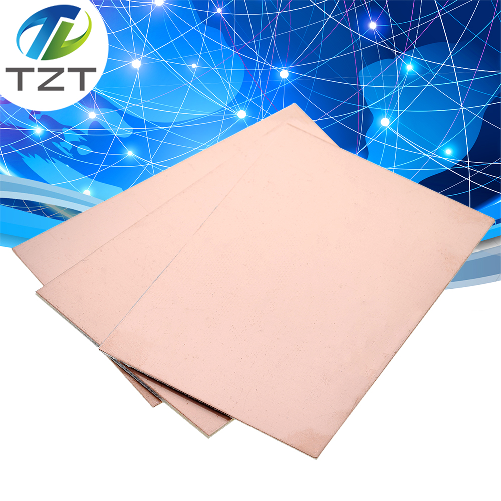 7x10cm 7*10 enkelzijdig koper beklede plaat DIY Kit