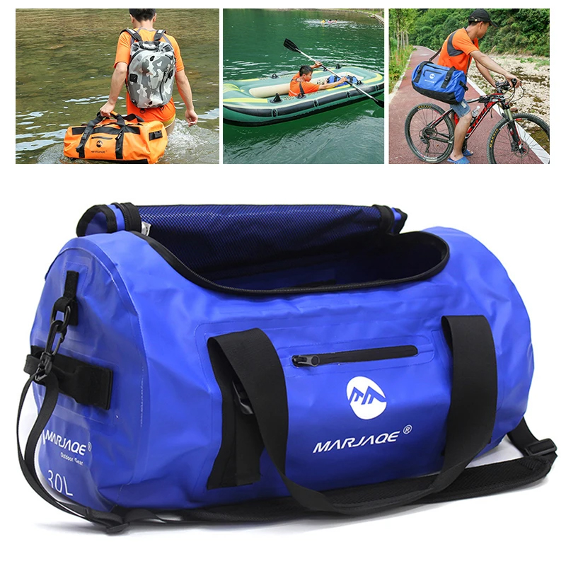 30L-90L Wasserdichte Kajak Seesack Trockenen Sattel Gepäck Lagerung Strand Rafting Motorrad Reise Camping Schwimmen Taschen XA330Y +