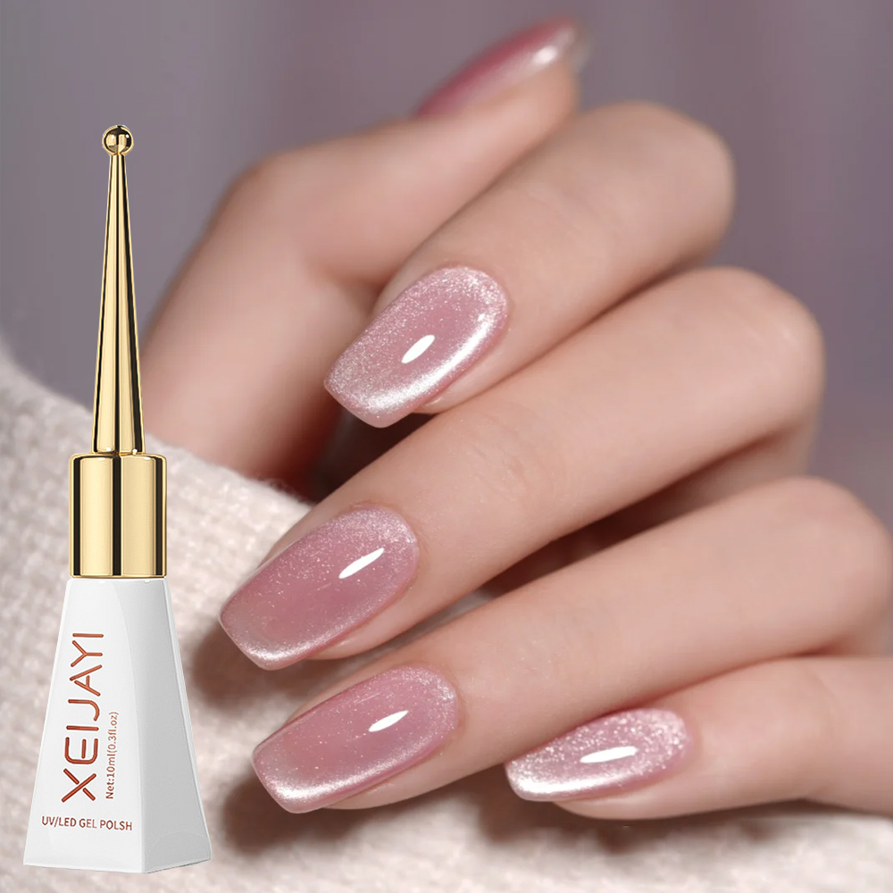 XEIJAYI-esmalte de uñas en Gel para ojos de gato, Gel magnético de cerámica, esmaltes semipermanentes UV, suministros de uñas para profesionales