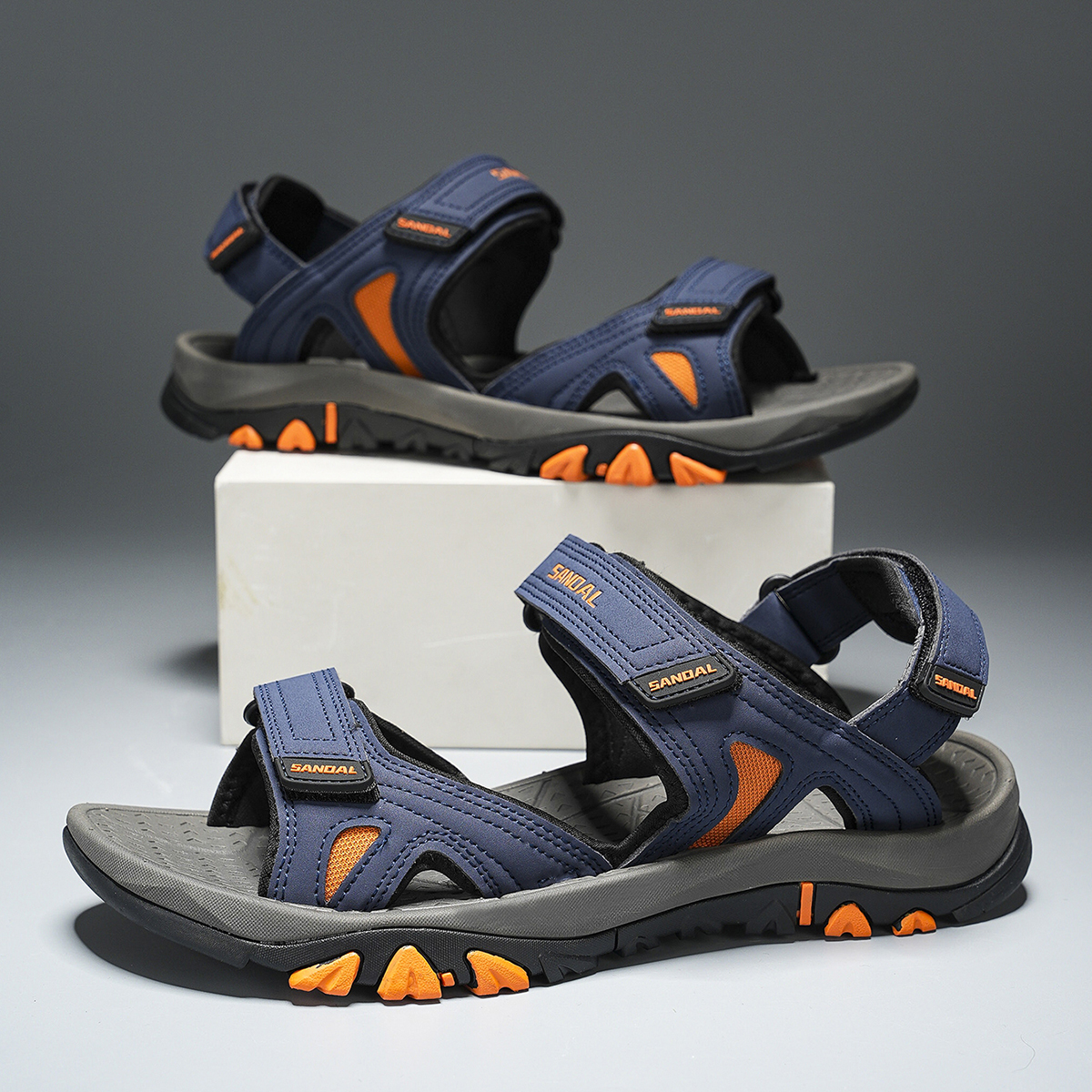 Heren Casual Sportsandalen Buitensandalen Comfortabele Antislip Strand- & Trekkingsandalen Plus Size Verstelbaar