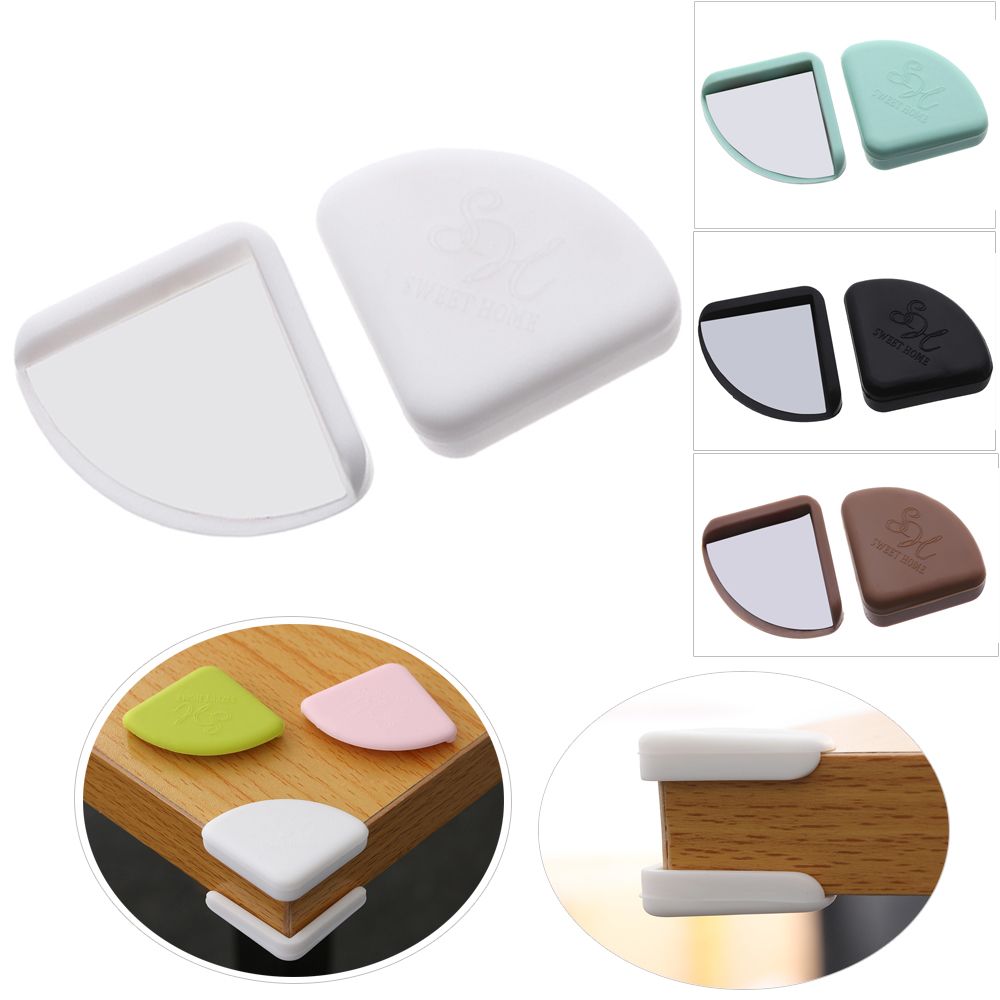 Desk Safety Corner Guards for Children, Table Corner Protector, Proteção de Borda, Anticolisão Strip, Kids Security, 1 Pc, 4Pcs