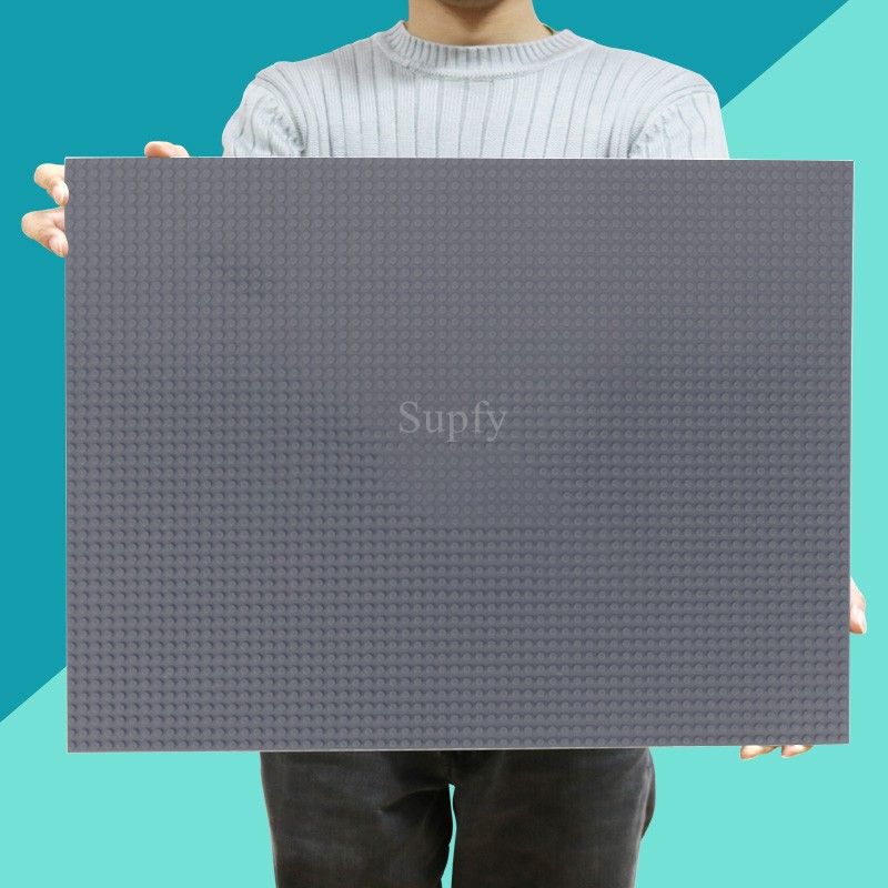 48*64 Dots Building Blocks Base Plate, DIY Assembled Baseplate Building Blocks Wall Compatible With Brand Gift Toys for Children