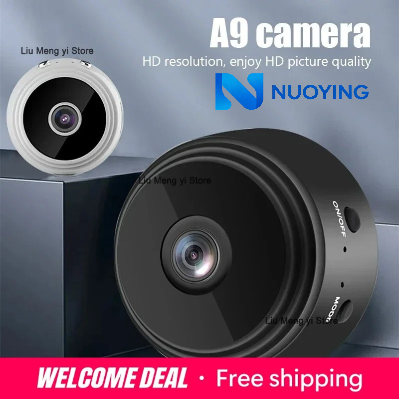 Nieuwe A9 WiFi Mini Camera Draadloze Videorecorder Beveiligingscamera Slimme Huisbewakingscamera voor Baby's en Huisdieren