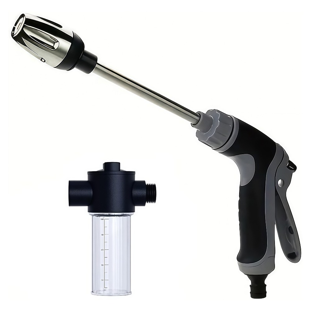 Pistola de Agua a Alta Presión para Lavado de Autos, Cañón de Espuma, Limpiador para RV, Barco, Camión, Hogar, Jardín, Manguera, Boquilla, Herramienta de Pulverización