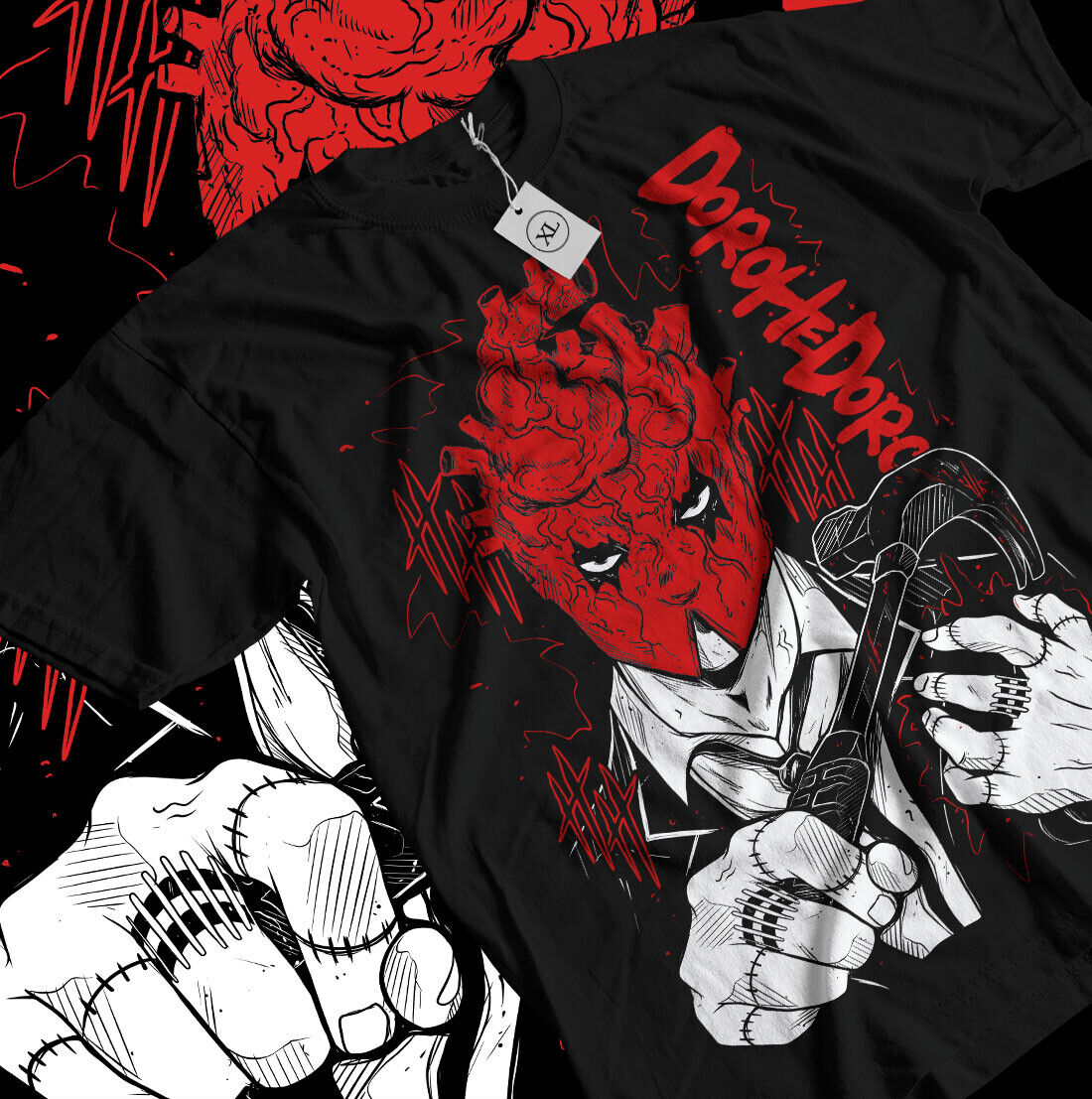 Camiseta de dorofedoro Shin, camisa de Ebisu, Noi, Kaiman, Nikaido, regalo de terror, todas las tallas
