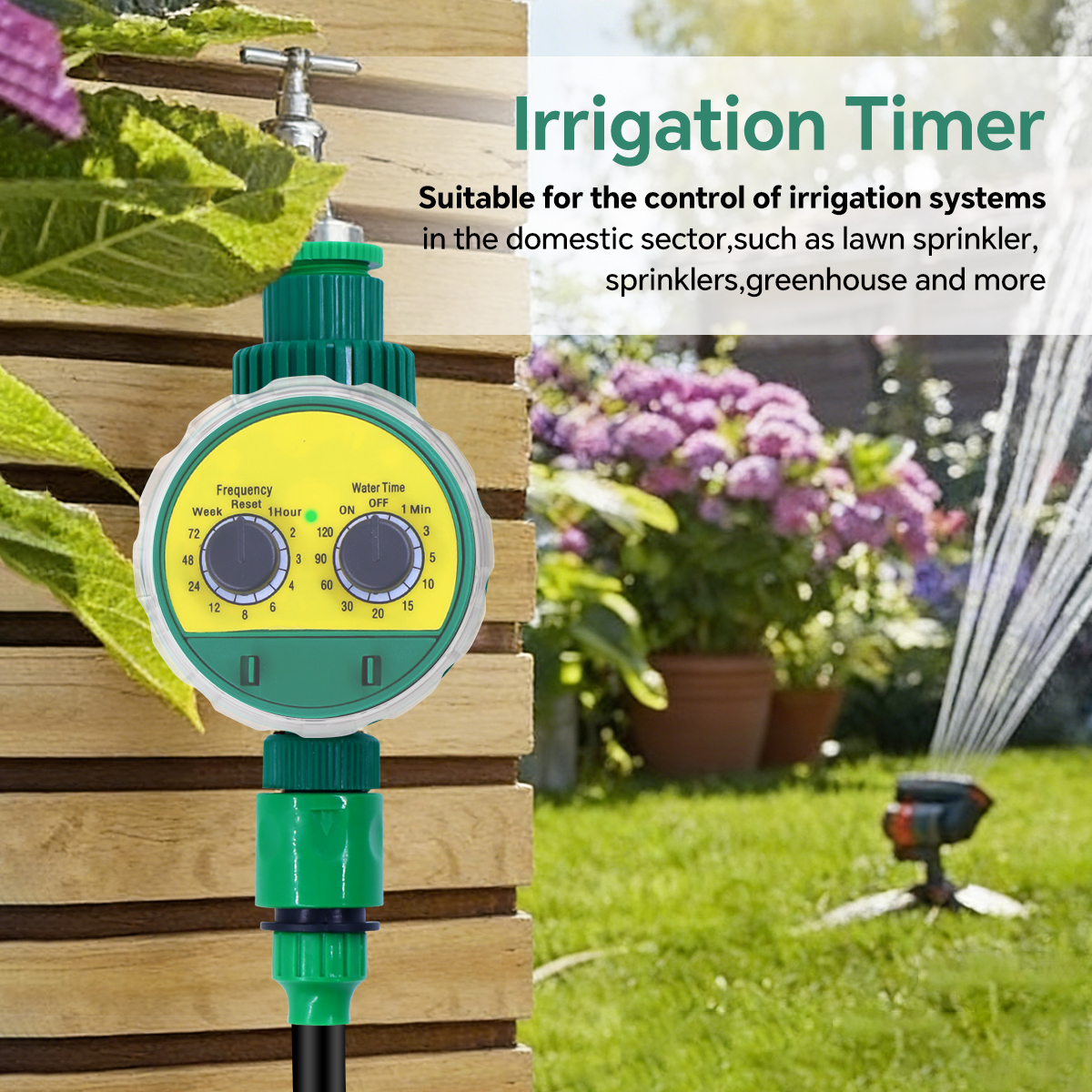 Garden Watering Timer Water Control Device Intelligence Automatic Irrigation Controller Intelligence Valve Watering Control