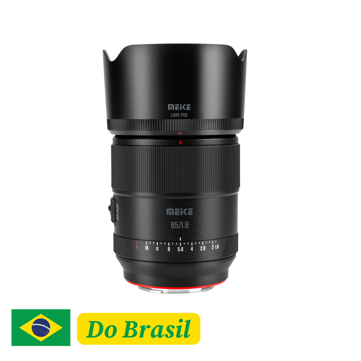 Lente Meike 85mm F1.8 Pro AF Teleobjetivo Medio STM con Motor Paso a Paso, Full Frame, Compatible con Cámaras Sony E/ Nikon Z/ L/X- Mount