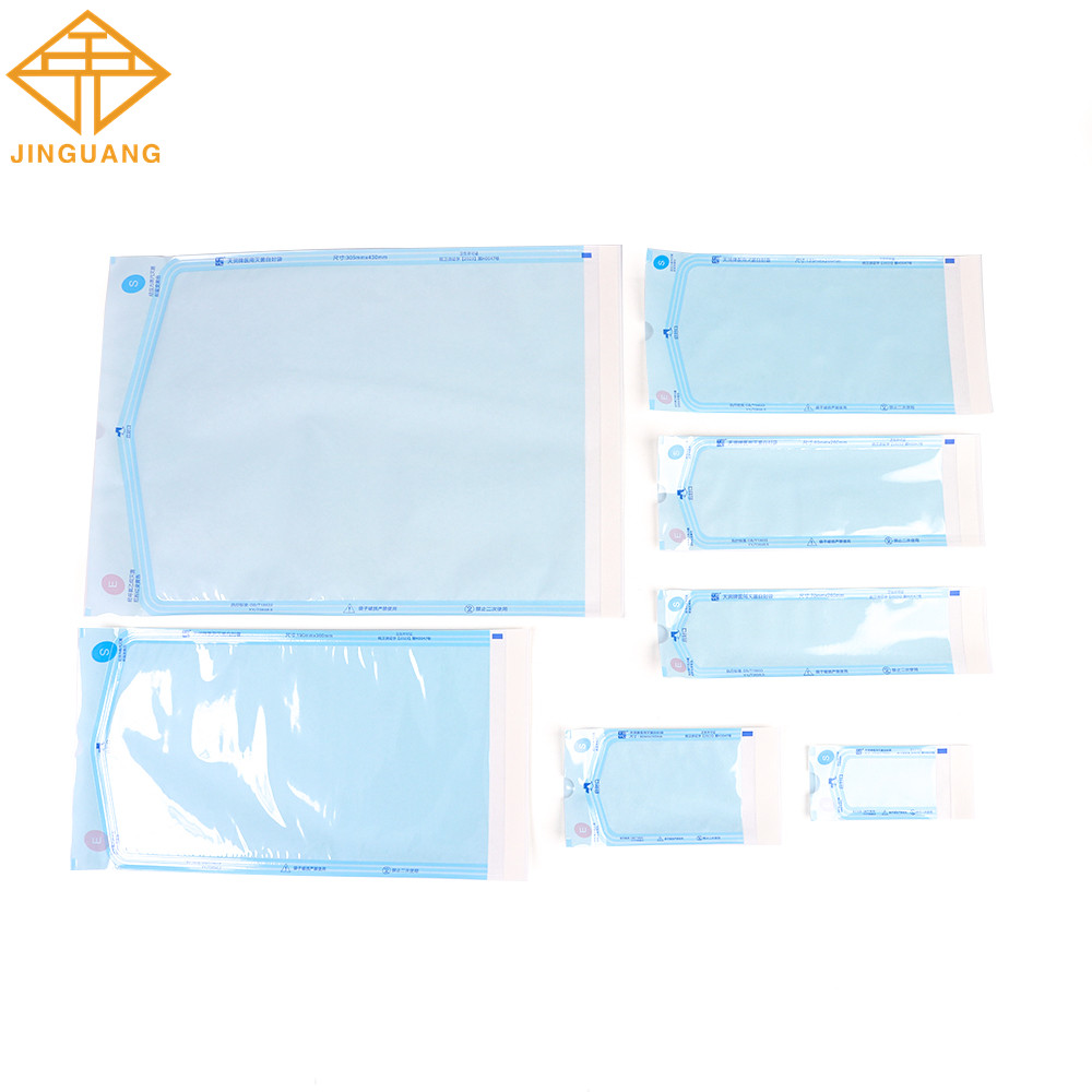Bolsas de esterilización autoselladas para uso Dental, cajas múltiples de almacenamiento desechables de grado médico, venta al por mayor, 200 unids/lote por caja