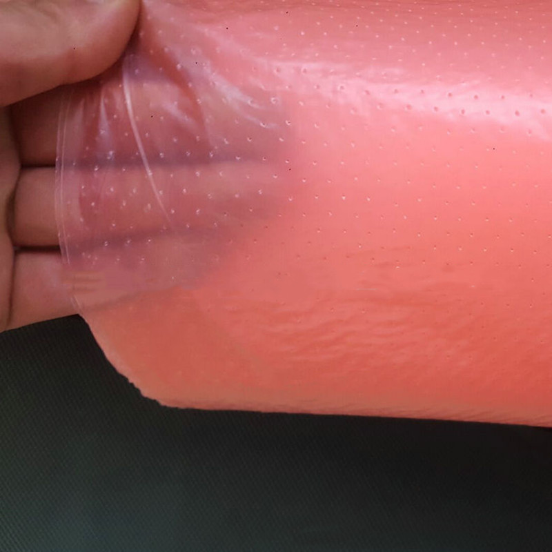 Film Pelepasan Berlubang untuk RTM Resin Transfer Molding Kain Serat Karbon Vakum Mengantongi Infus Resin 51.2 "Lebar