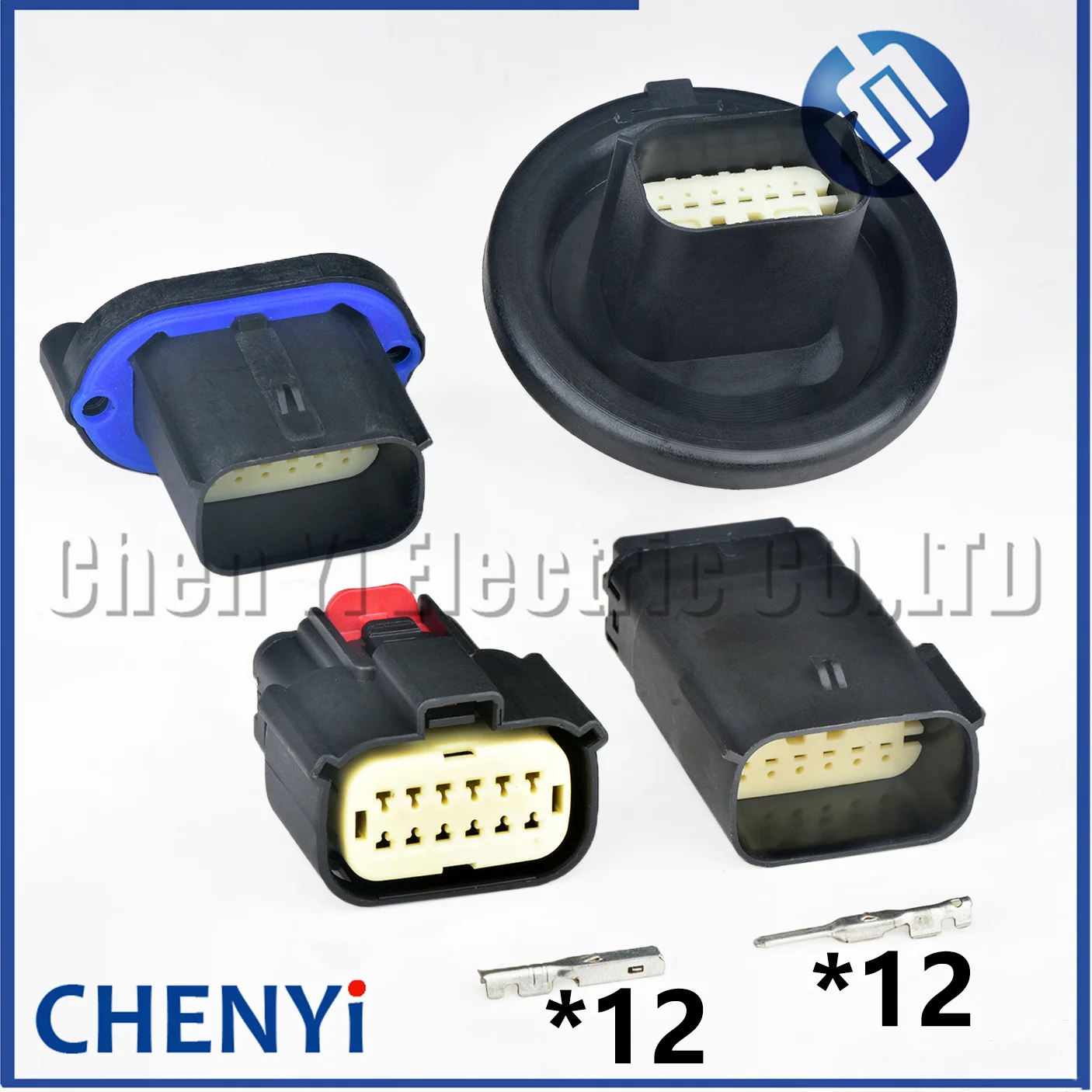 Konektor Otomatis 12 Pin untuk Lampu Depan Mobil 33472-1206 47725-6010 47725-9010 33472-1201 33482-6201 33482-1201 34840-6410